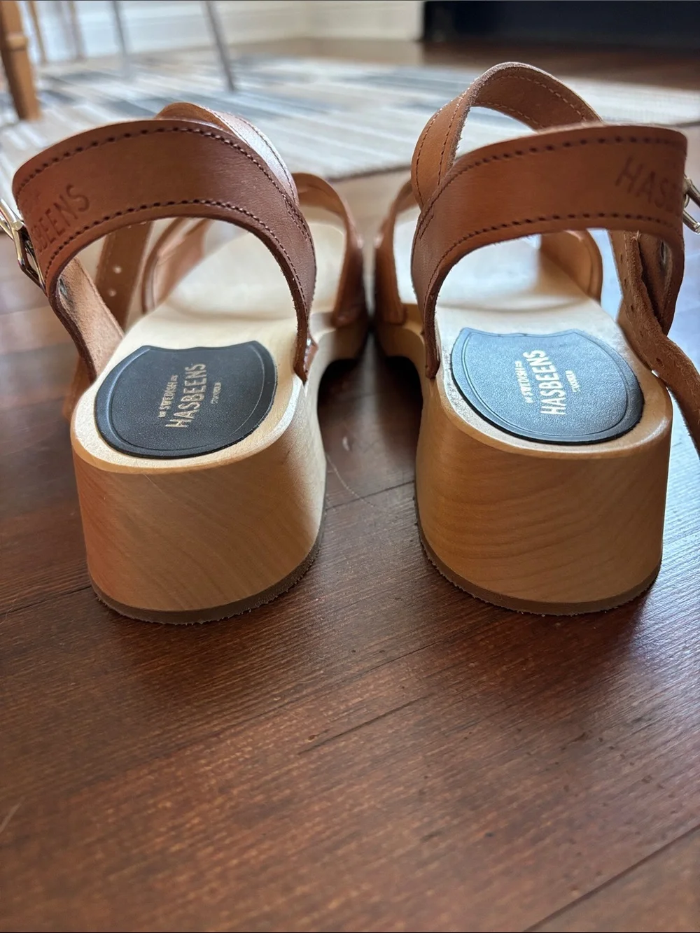 Swedish Hasbeens 50s low heel size 38